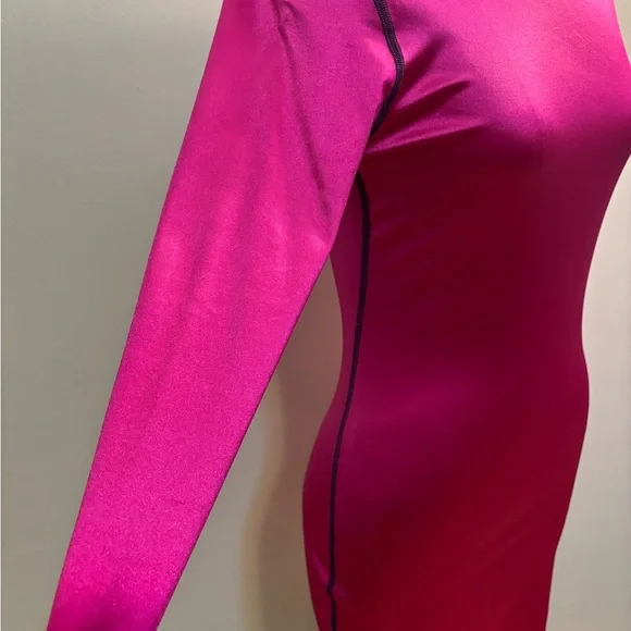 Eckhaus Latta NWT Pink Long Sleeve Dress - Picture 9 of 16